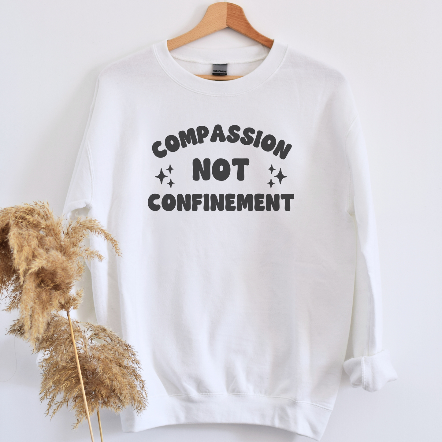 Rehabilitation Not Incarceration Crewneck Sweatshirt